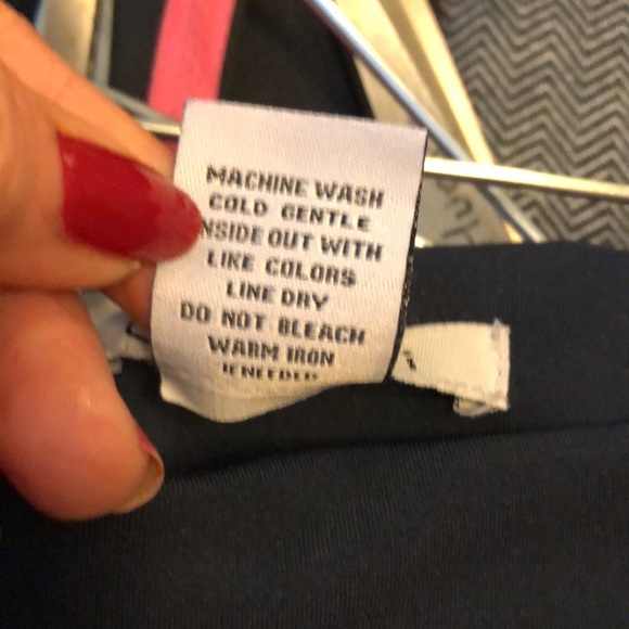 CAbi Navy Pull On Wide Leg Pant SZ M - Picture 6 of 6